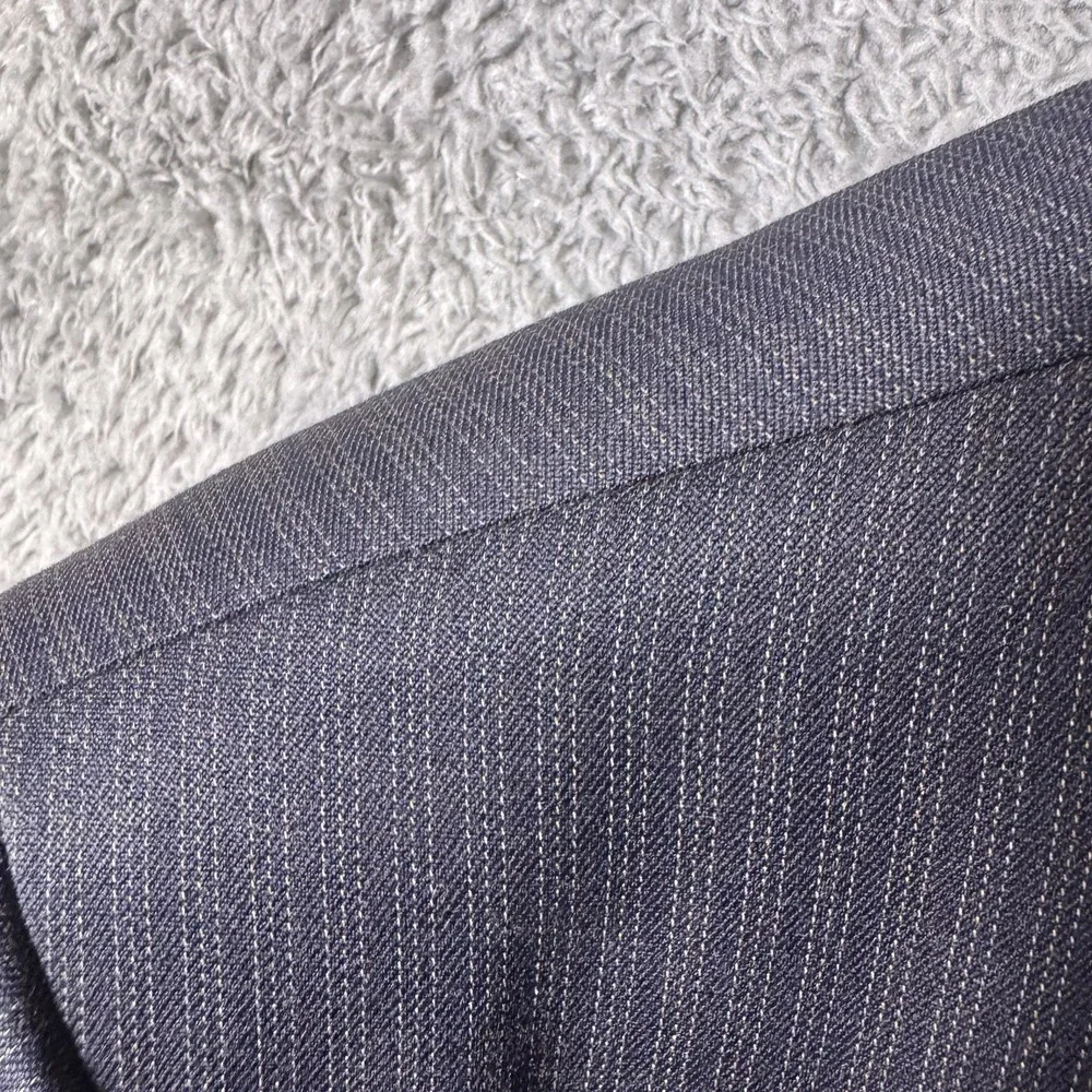 Banana Republic Blazer Mens 46R Suit Jacket Sport Coat Pinstripe Navy New w/ Tag